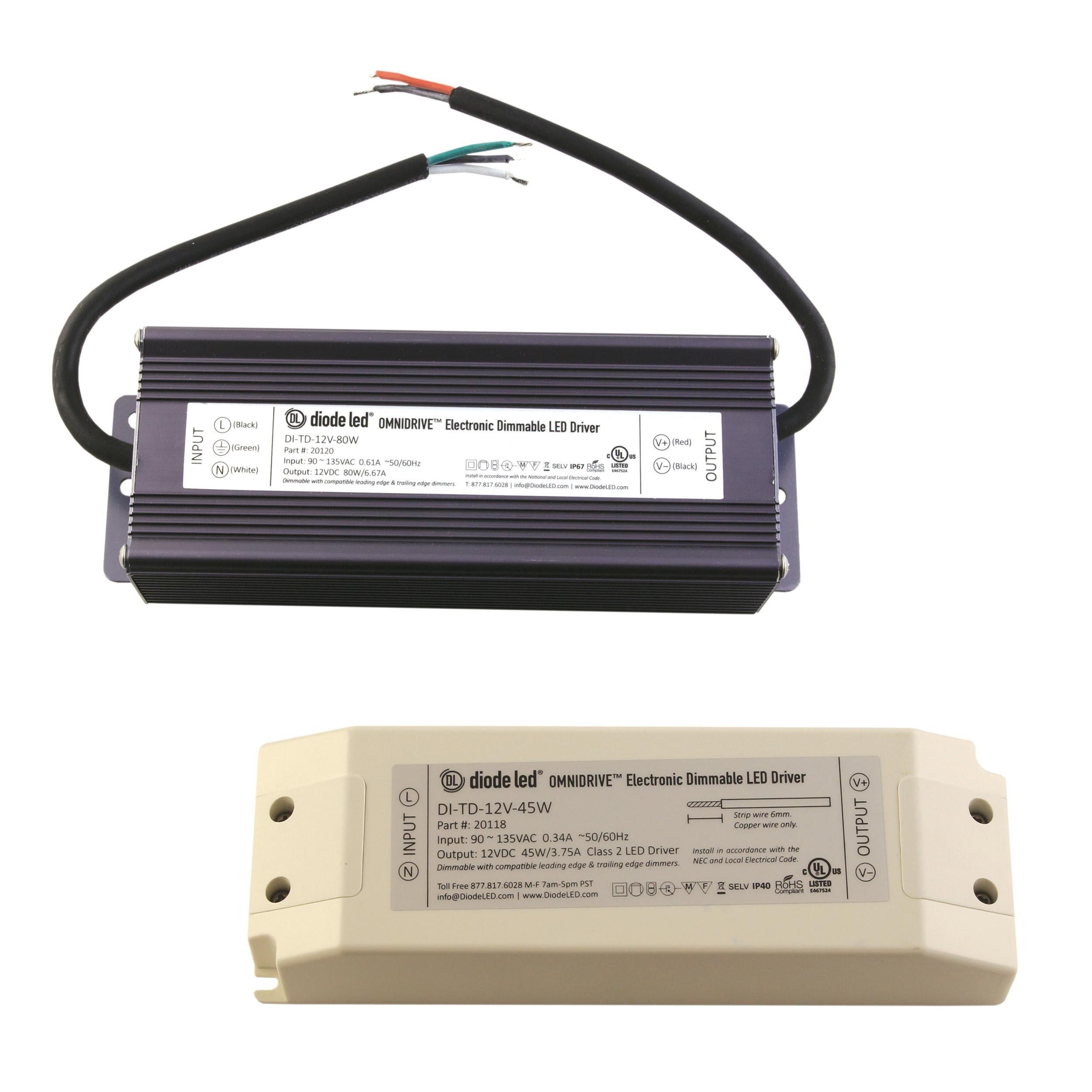 Diode OMNIDRIVE® Electronic Dimmable Drivers