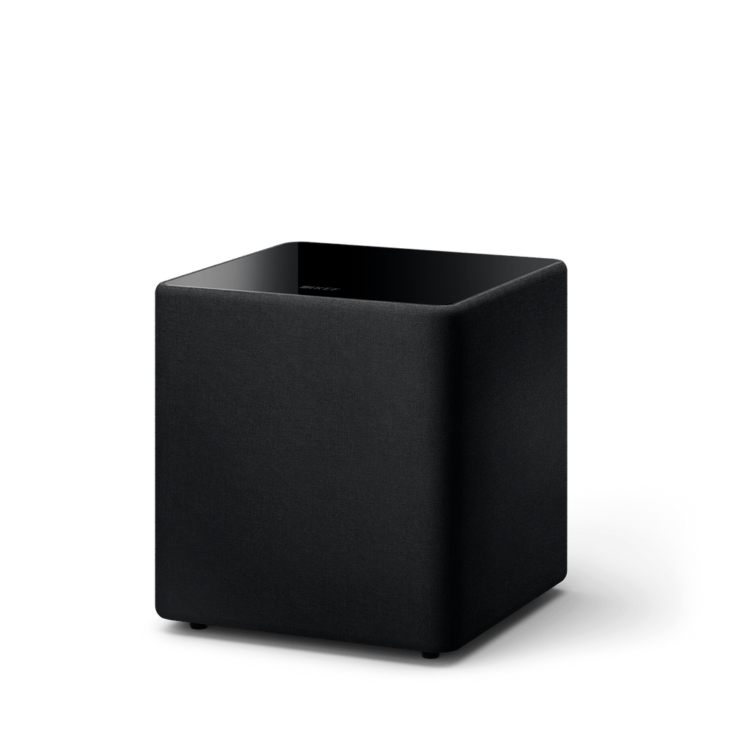 Kef 1 x 10in Woofer & 300W RMS Subwoofer Black KUBE10MIE, Each