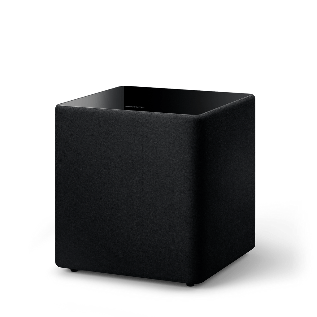Kef 1 x 12in Woofer & 300W RMS Subwoofer Black KUBE12MIE, Each