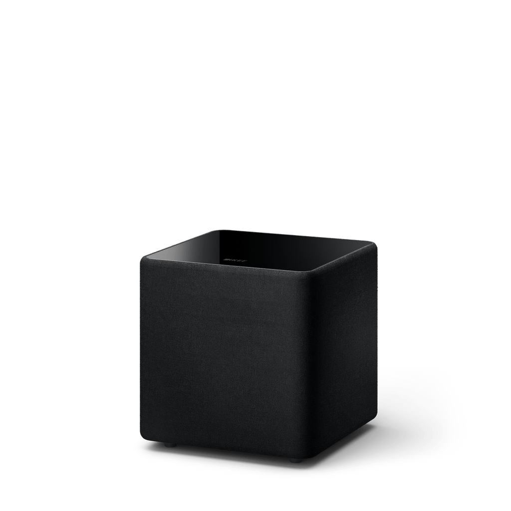Kef 1 x 8in Woofer & 300W RMS Subwoofer Black KUBE8MIE, Each