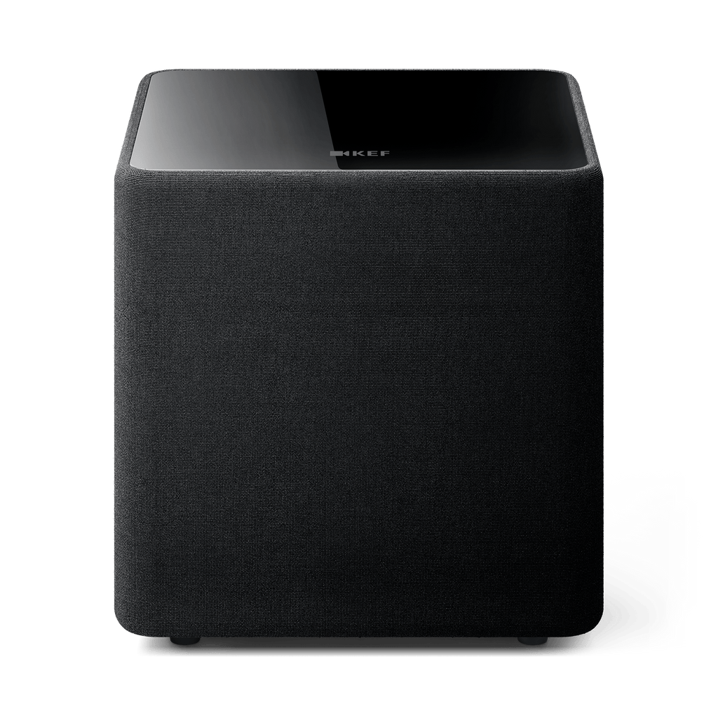 Kef 1 x 8in Woofer & 300W RMS Subwoofer Black KUBE8MIE, Each