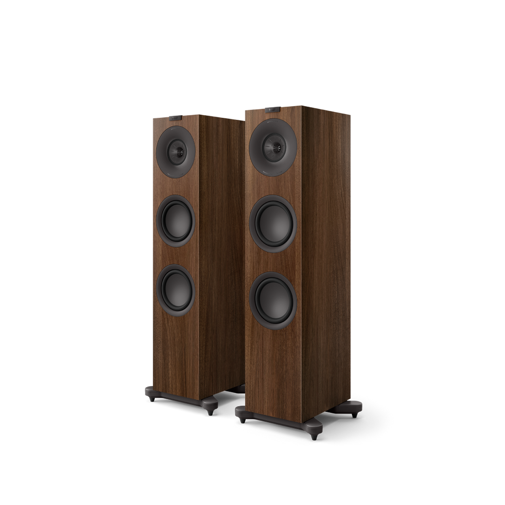 Kef Q7 Meta Walnut Floorstanding Speaker w/Grille Q7MWA, Each