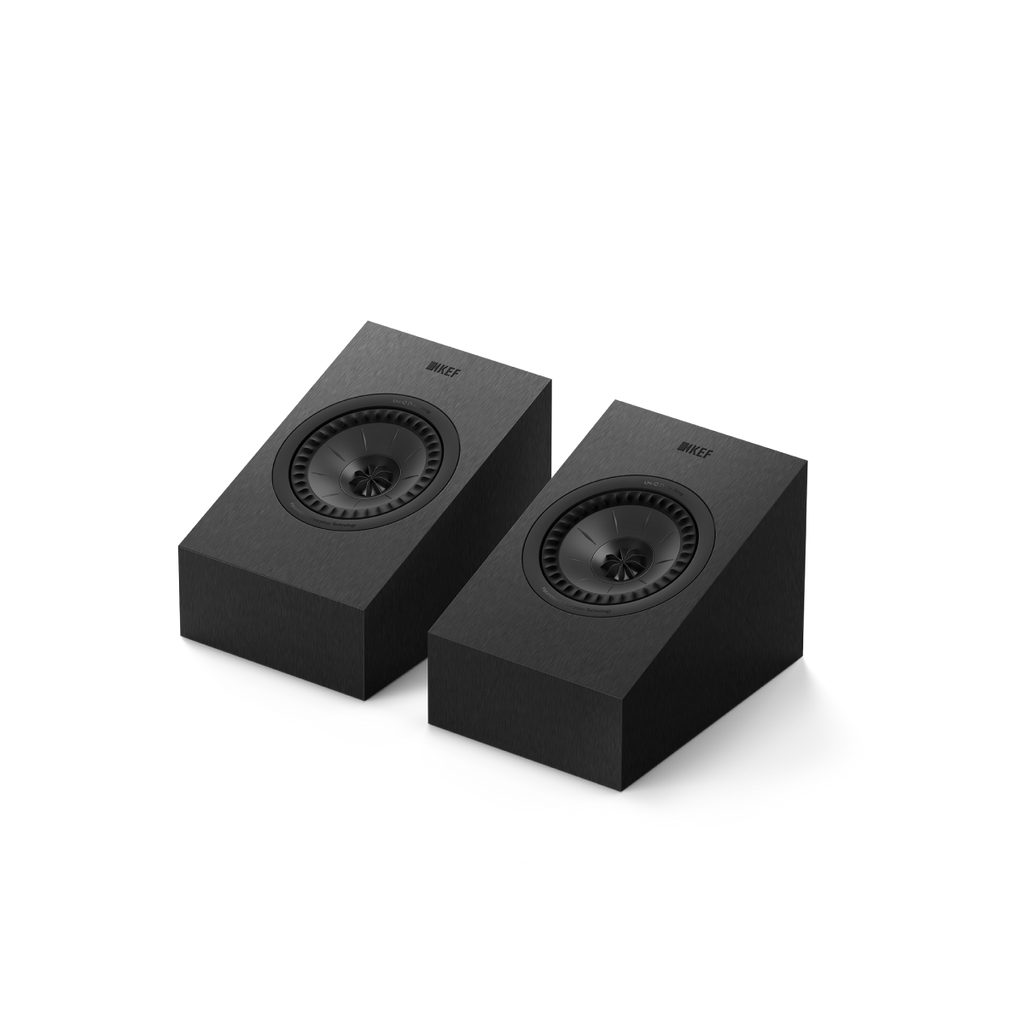 Kef Q8MBK Q8 Meta Dolby Atmos Surround Speaker w/Grille Black, Pair