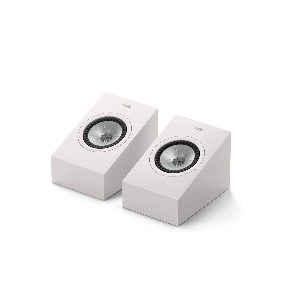 Kef Q8MWH Q8 Meta Dolby Atmos Surround Speaker w/Grille White, Pair
