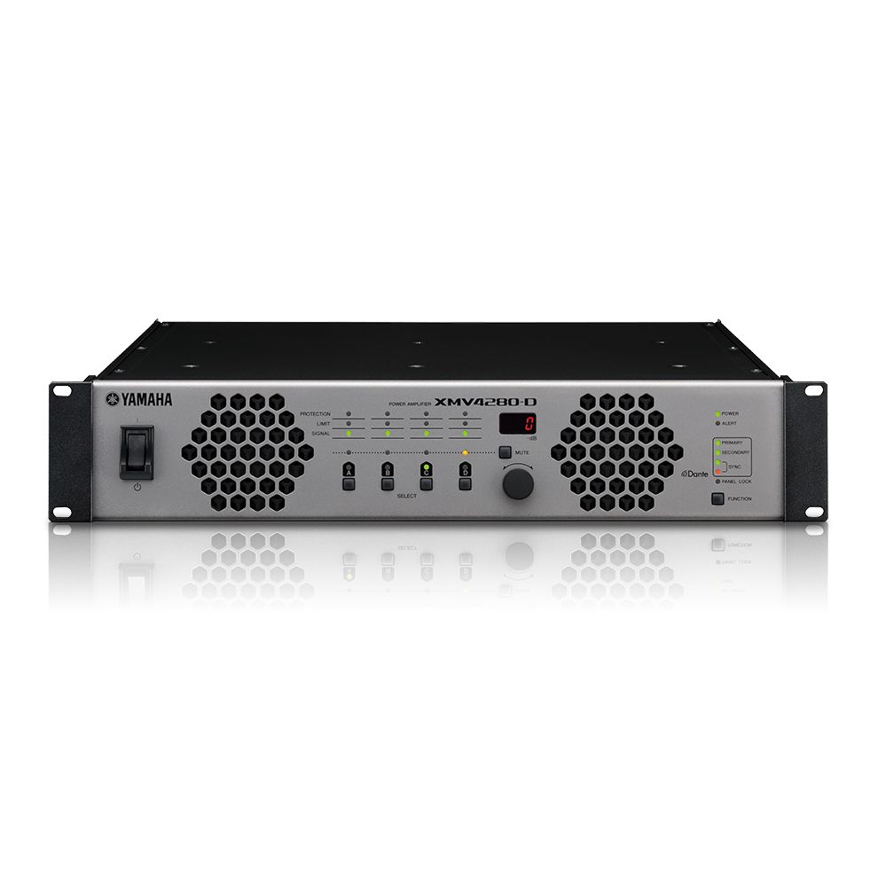 Yamaha CIS XMV Series Power Amplifier Dante