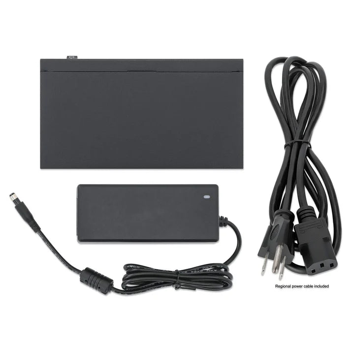 Intellinet 561082 PoE-Powered 5-Port Gigabit Switch with PoE Passthrough
