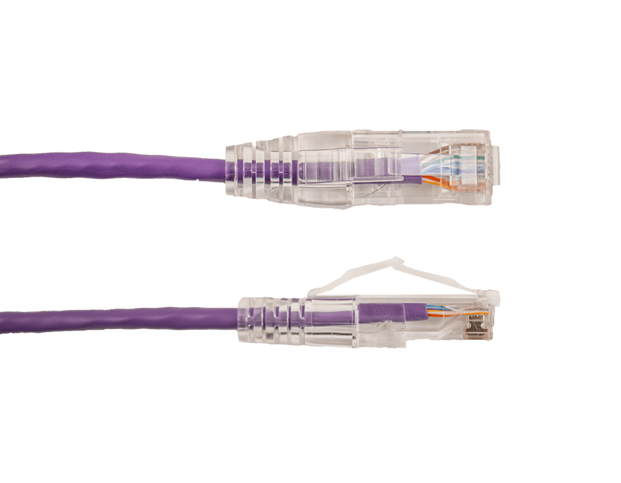 Vertical Cable Cat6a ethernet Cable Slim