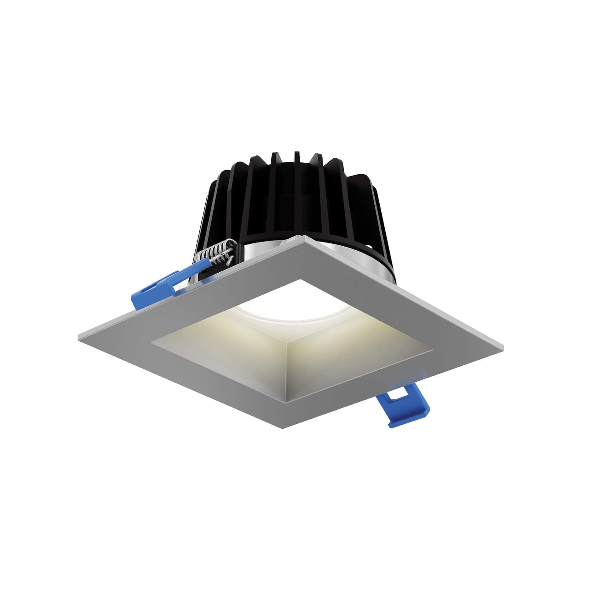 DALS RGR6SQ-CC-V-SN Square regressed recessed light - universal 120V-347V, 0-10V dimming