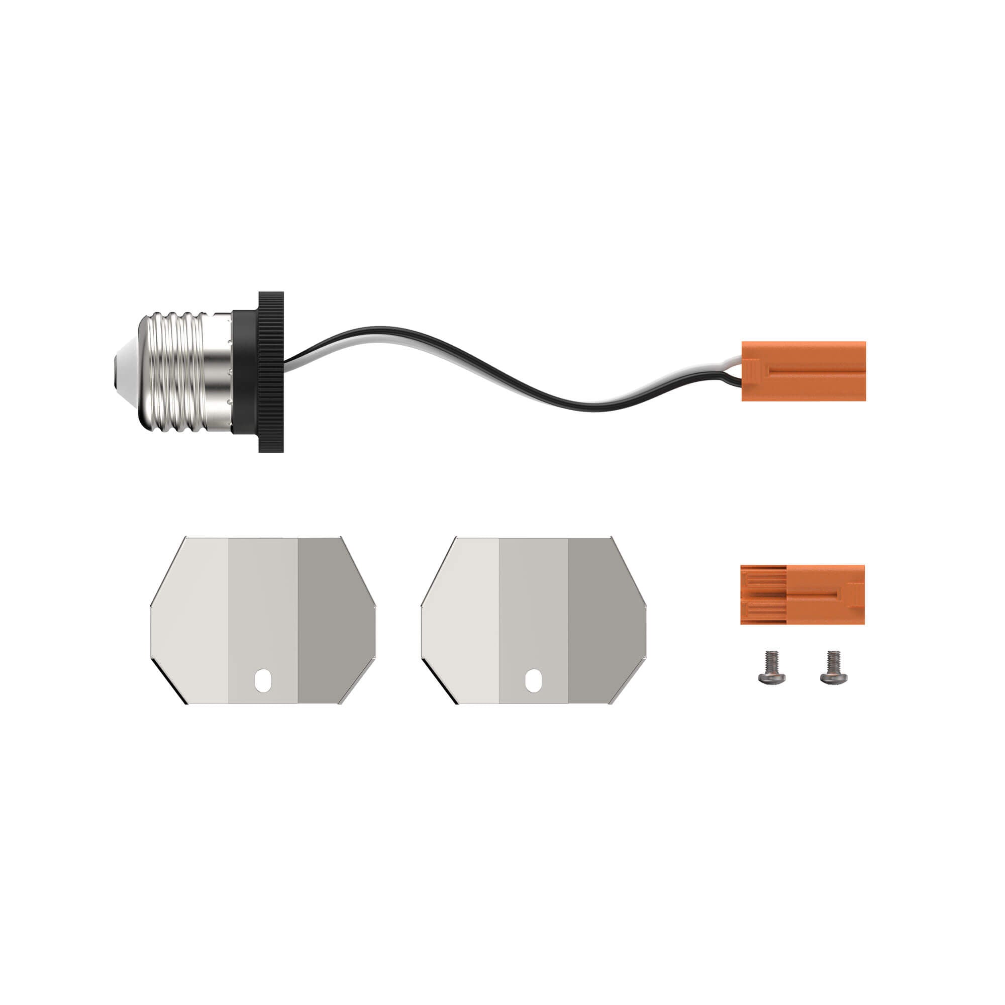 DALS RTJB4-ACC 4" can kit for RTJB4 - clips and E26 socket