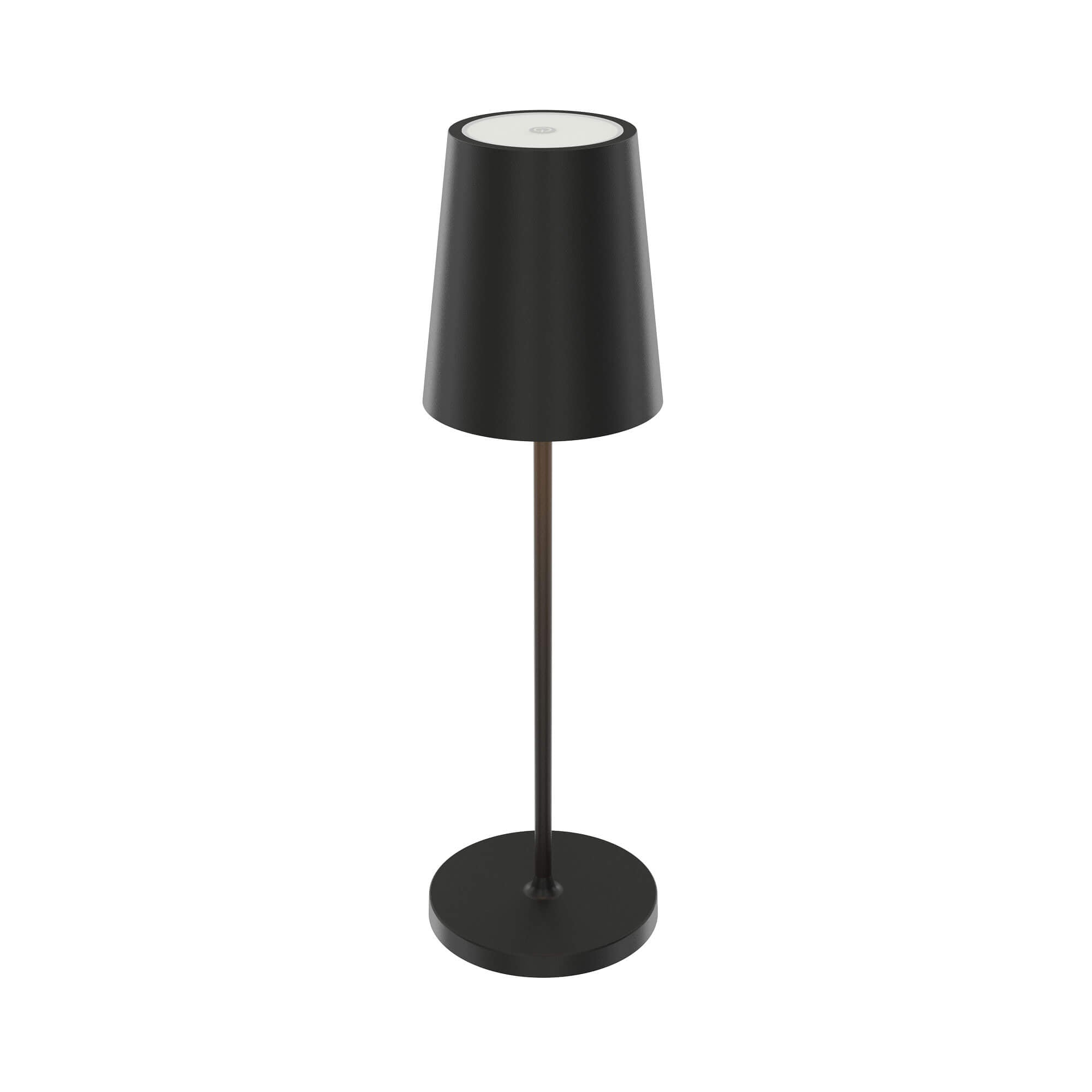 DALS RTL-3C-BK Rechargeable Table Lamp, 3CCT