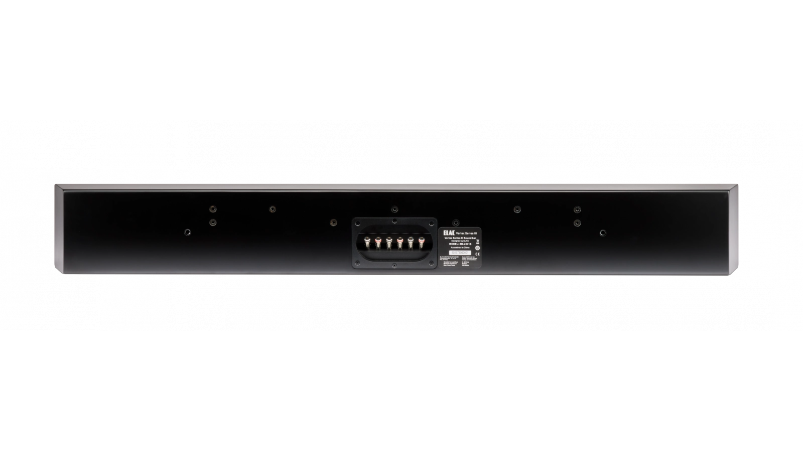 Elac Vertex III 3-Channel Passive Soundbar-JET-Small (Black)