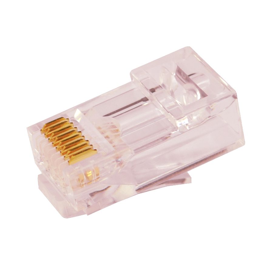 Simply45 S45-1700 RJ45 Pass-Through Plugs, 100 Jar