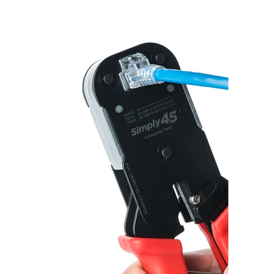 Simply45 Pass Through RJ45 Crimper