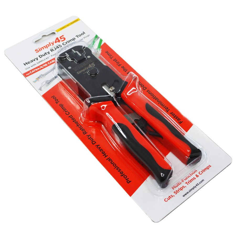 Simply45 Pass Through RJ45 Crimper