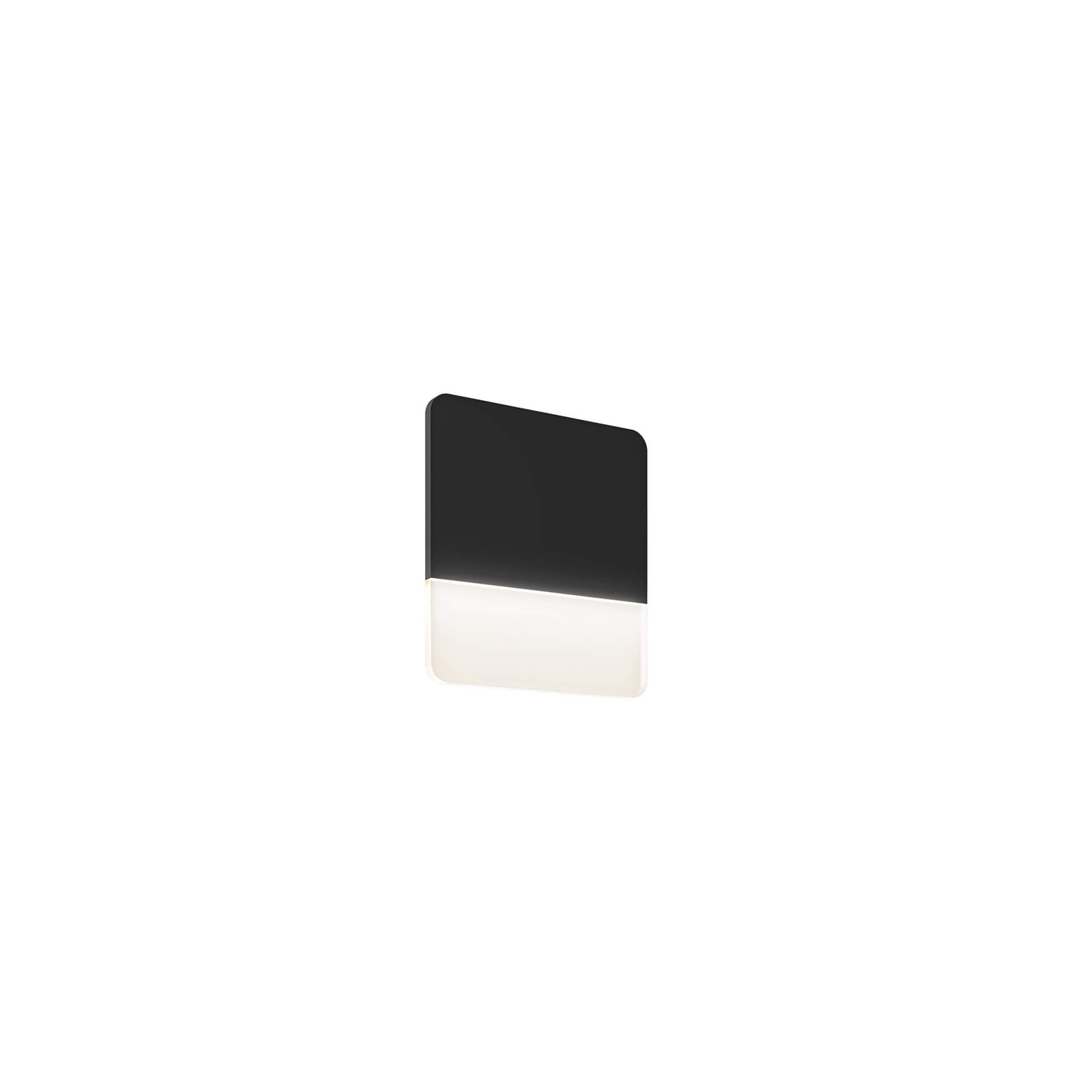 DALS SQS06-CC-BK Exterior LED wall mount with address numbers