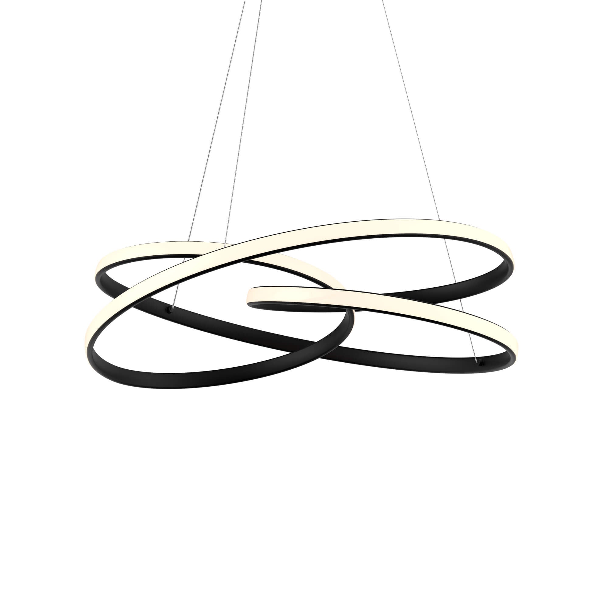 DALS TWPS-3K-BK Twirl Pendant - Small
