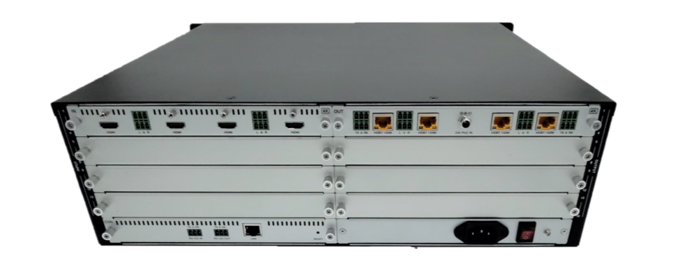 Simplified CM3636 36x36 CHASSIS Configurable Chassis With Video Wall Functions